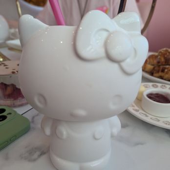 Hello Kitty Cafe - Only served with strawberry lemonade - Themed Cafes Near Me - Santa Clara, California