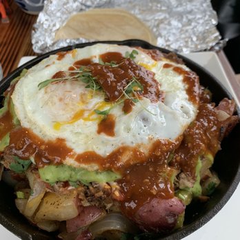 Tostadas - Skillet was massive. And delicious - Breakfast & Brunch Near Me - San Jose, California Tostadas - Skillet was massive. And delicious - Breakfast & Brunch Near Me - San Jose, California