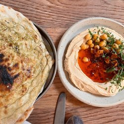Bubala Spitalfields  - Hummus, chili crunch, chickpeas