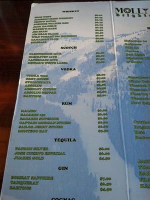 Menu photo 7 Molly Greens Brighton, UT