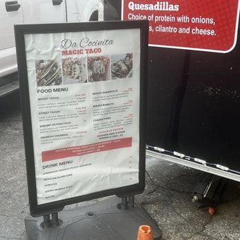 Da Cocinita Magic Tacos - Menu - Food Trucks Near Me - Atlanta, Georgia Da Cocinita Magic Tacos - Menu - Food Trucks Near Me - Atlanta, Georgia