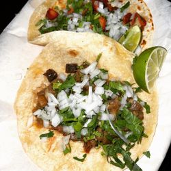 Rosita's #2 - Barbacoa & Pastor Taco