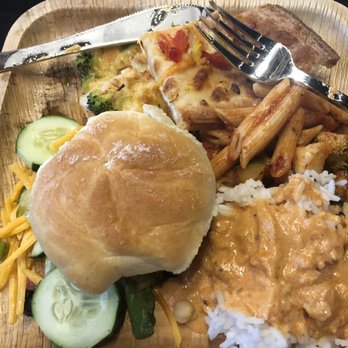 Buffalo Double Decker Bus Tours - The delicious buffet meal. - Bus Tours Near Me - Buffalo, New York