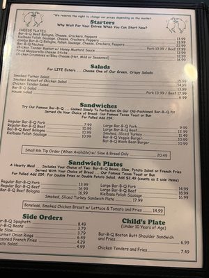 Menu photo 7 The Bar-B-Q Shop Memphis, TN Menu photo 7 The Bar-B-Q Shop Memphis, TN