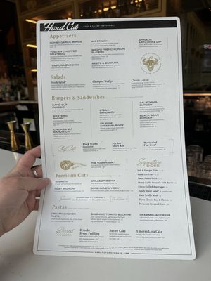 Menu photo 7 Hand Cut Nashville Nashville, TN Menu photo 7 Hand Cut Nashville Nashville, TN