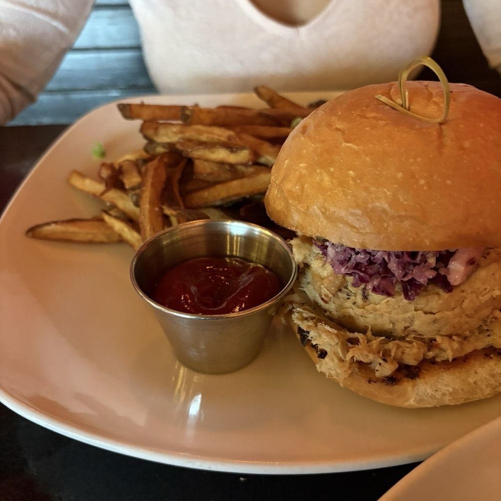The Fiction Kitchen - Bbq sandwich - Vegan Near Me - Raleigh, North Carolina The Fiction Kitchen - Bbq sandwich - Vegan Near Me - Raleigh, North Carolina