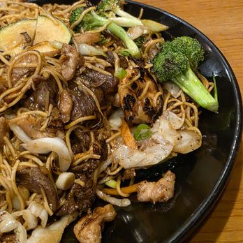 Wok n Roll Kitchen - Combination Pan Fried Noodles. - Asian Fusion Near Me - Roanoke, Virginia