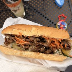 Buffalo Hirsch - Banh mi from pickled carrot