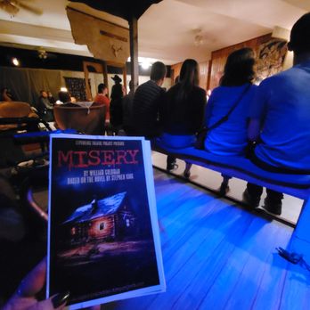 Experience Theater Project - 10/14/2023 - Stephen King's Misery at the Beaverton Masonic Lodge - Performing Arts Near Me - Aloha, Oregon Experience Theater Project - 10/14/2023 - Stephen King's Misery at the Beaverton Masonic Lodge - Performing Arts Near Me - Aloha, Oregon