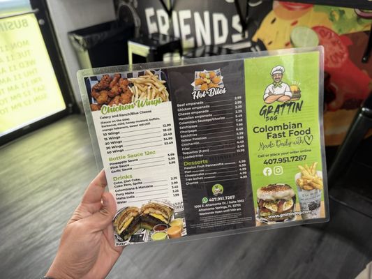 Menu photo 1 Grattin Dog Altamonte Springs, FL Menu photo 1 Grattin Dog Altamonte Springs, FL