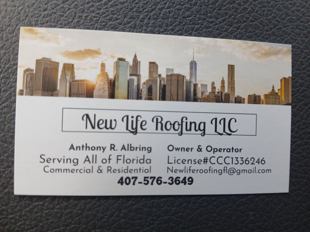 Slide of New Life Roofing