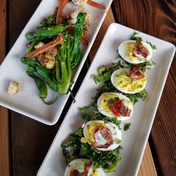 Whiskey Cake - Deviled Eggs and Arrosto Misto - New American Near Me - Irving, Texas Whiskey Cake - Deviled Eggs and Arrosto Misto - New American Near Me - Irving, Texas
