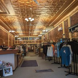 Tin Ceiling Gift Shoppe & Field Street Boots - Overview of the first floor.