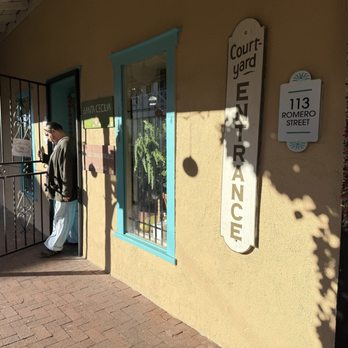 Santa Cecilia - The Santa Cecilia Entrance - Cafes Near Me - Albuquerque, New Mexico