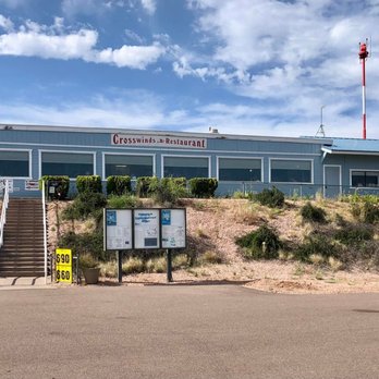 Crosswinds Restaurant - Payson Airport - A view of the restaurant from aircraft parking - American Near Me - Payson, Arizona