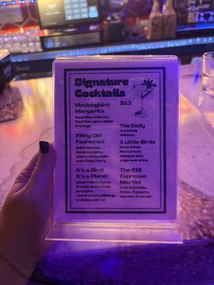 Menu photo 2 The Mockingbird Bar & Chill Santa Rosa, CA