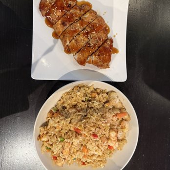 Shogun Palace - Shrimp fried rice + teriyaki chicken - Sushi Bars Near Me - Bakersfield, California Shogun Palace - Shrimp fried rice + teriyaki chicken - Sushi Bars Near Me - Bakersfield, California