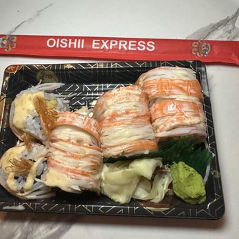 Oishii Express - Angel Hair Roll $11.99 - Sushi Bars Near Me - Oklahoma City, Oklahoma