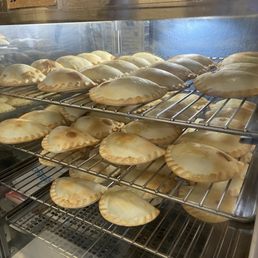 Freshly baked Argentinian empanadas Freshly baked Argentinian empanadas