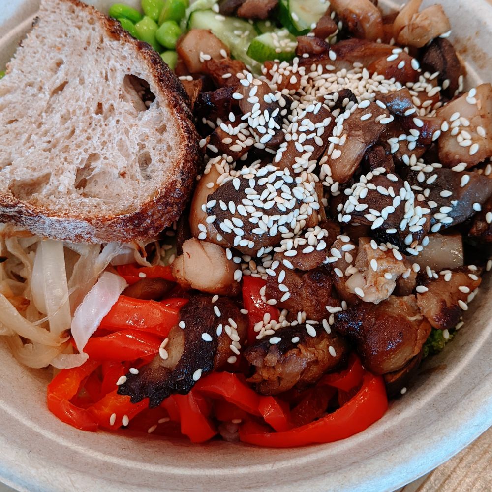Leaf & Grain - Chicken Teriyaki (seasonal) - Salad Near Me - Houston, Texas