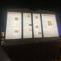 Hibachi Express - Drive-Thru menu