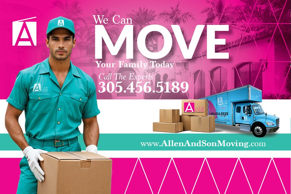 ALLEN AND SON MOVING STORAGE MIAMI INC