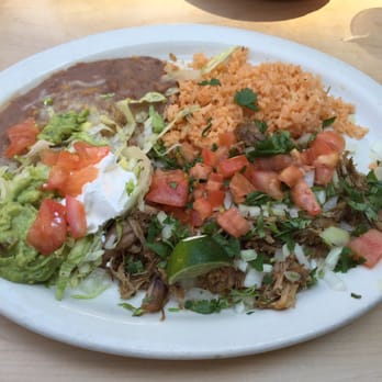 Rosalva's - Carnitas plate - Mexican Near Me - Skyforest, California