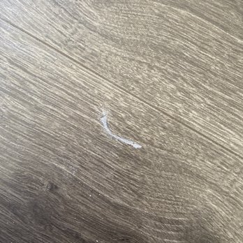 Pete's Moving Services - scratched floor - Movers Near Me - Salida, California