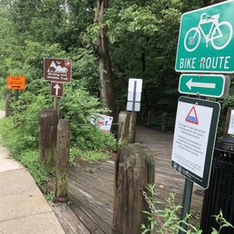 The trail is closed on Morgan. Access from Beauregard