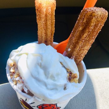 Smoosh - Churro Sundae - Desserts Near Me - College Station, Texas Smoosh - Churro Sundae - Desserts Near Me - College Station, Texas