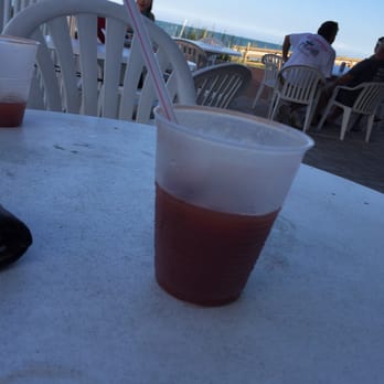 St Clements Beach Bar & Grill - a drink in a plastic cup - Bars Near Me - Myrtle Beach, South Carolina