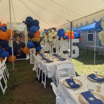 Seli Decor - Table chairs graduation party - Wedding Planning Near Me Seli Decor - Table chairs graduation party - Wedding Planning Near Me