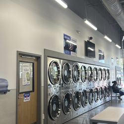 Clean Laundry - The dryers.