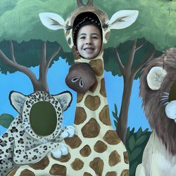 Pediatric Dental Safari - Fun little photo op in the waiting area