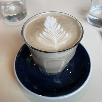 Two Hands - Taro latte (with espresso) - Breakfast & Brunch Near Me - Nashville, Tennessee Two Hands - Taro latte (with espresso) - Breakfast & Brunch Near Me - Nashville, Tennessee