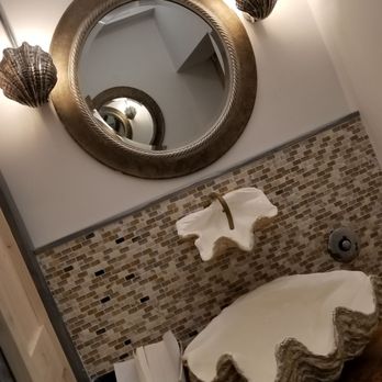 Hooked Seafood Restaurant - I loved the bathroom sink!! - Seafood Near Me - Galway, G Hooked Seafood Restaurant - I loved the bathroom sink!! - Seafood Near Me - Galway, G