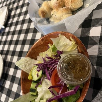 BiBa's Italian Restaurant - a plate of salad and bread - Italian Near Me - Lawrenceville, Georgia BiBa's Italian Restaurant - a plate of salad and bread - Italian Near Me - Lawrenceville, Georgia
