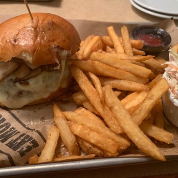 Bethany Blues - Mushroom Swiss burger - American Near Me - Lewes, Delaware
