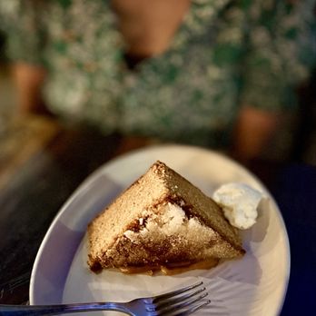 Charro Steak & Del Rey - Mantequilla cake with small dollop of horchata whip ($10) 9/2026 - Steakhouses Near Me - Tucson, Arizona
