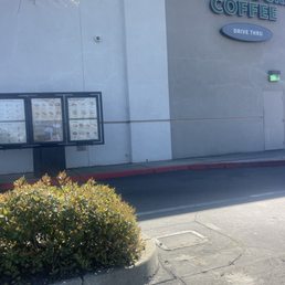 The drive through The drive through