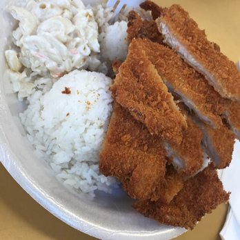 M & M BBQ - Chicken Katsu plate - Hawaiian Near Me - Aiea, Hawaii M & M BBQ - Chicken Katsu plate - Hawaiian Near Me - Aiea, Hawaii