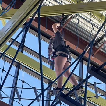 Fritz’s Adventure - The Colony - Super fun ropes course. Watch out for that rotating path! - Ziplining Near Me - The Colony, Texas Fritz’s Adventure - The Colony - Super fun ropes course. Watch out for that rotating path! - Ziplining Near Me - The Colony, Texas