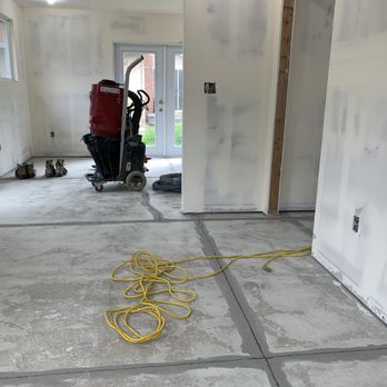 Ballistic Concrete Coatings - Before - Flooring Near Me