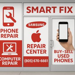 Exterior outside entrance of Smart Fix Phone Repair - Simi Valley, California Exterior outside entrance of Smart Fix Phone Repair - Simi Valley, California