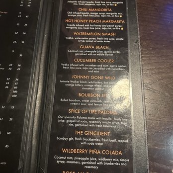 Wildfire Public House - Drink menu - Breakfast & Brunch Near Me - Modesto, California
