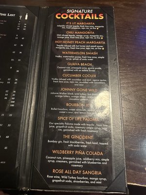 Menu photo 5 Wildfire Public House Modesto, CA