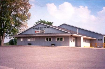 Slide of Powell's Service