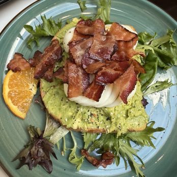 One Love Cafe - Avocado Toast w/Bacon and Egg - Coffee & Tea Near Me - San Bruno, California One Love Cafe - Avocado Toast w/Bacon and Egg - Coffee & Tea Near Me - San Bruno, California
