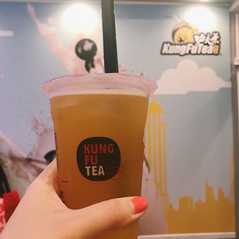 Kung Fu Tea - mango green tea punch--perf for those warm/humid days - Coffee & Tea Near Me - Brighton, Massachusetts Kung Fu Tea - mango green tea punch--perf for those warm/humid days - Coffee & Tea Near Me - Brighton, Massachusetts