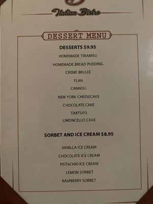 Menu photo 2 Bruno's Italian Bistro Morris Plains, NJ